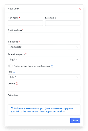 Users Page