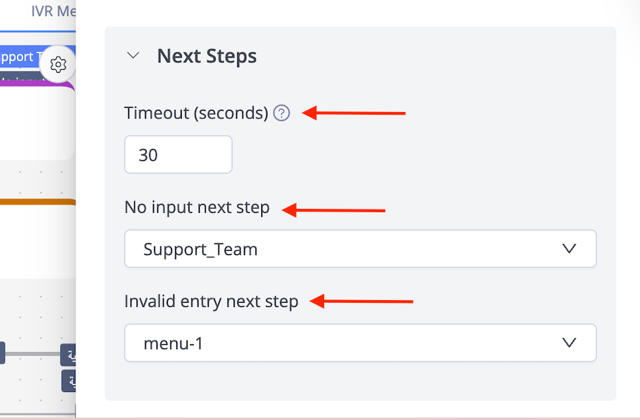 Menu Step