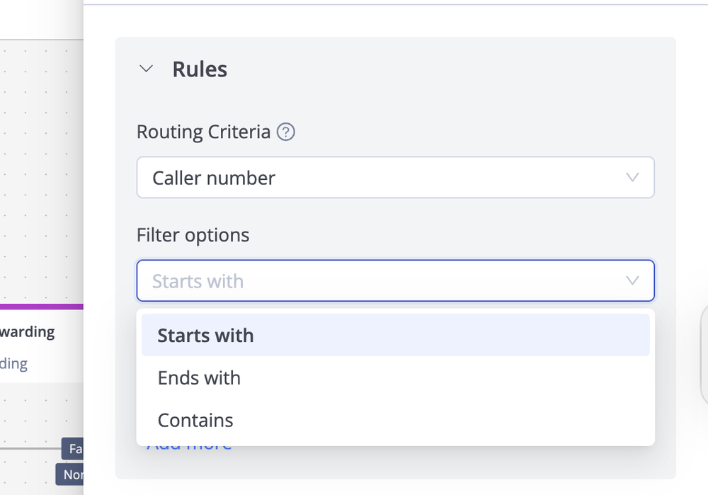 Rule-Based Routing