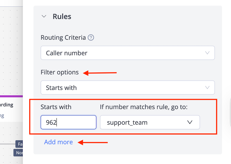 Rule-Based Routing